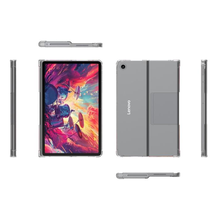 Bild 6,  Lenovo Tab Plus Skal TPU Shockproof Transparent - Teknikhallen.se
