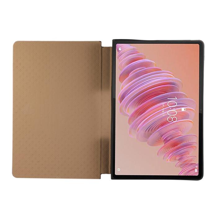 Bild 2,  Lenovo Tab Plus Fodral Läder Svart - Teknikhallen.se