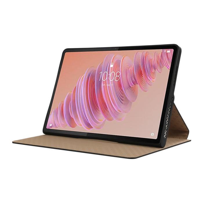 Bild 3,  Lenovo Tab Plus Fodral Läder Svart - Teknikhallen.se