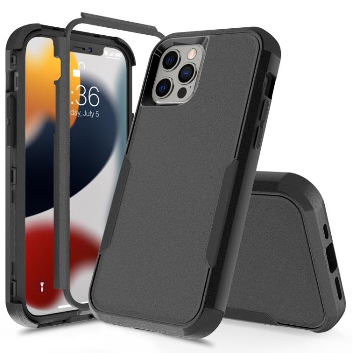 Bild 2,  iPhone 14 Pro Max Skal Shockproof Hybrid Svart - Teknikhallen.se