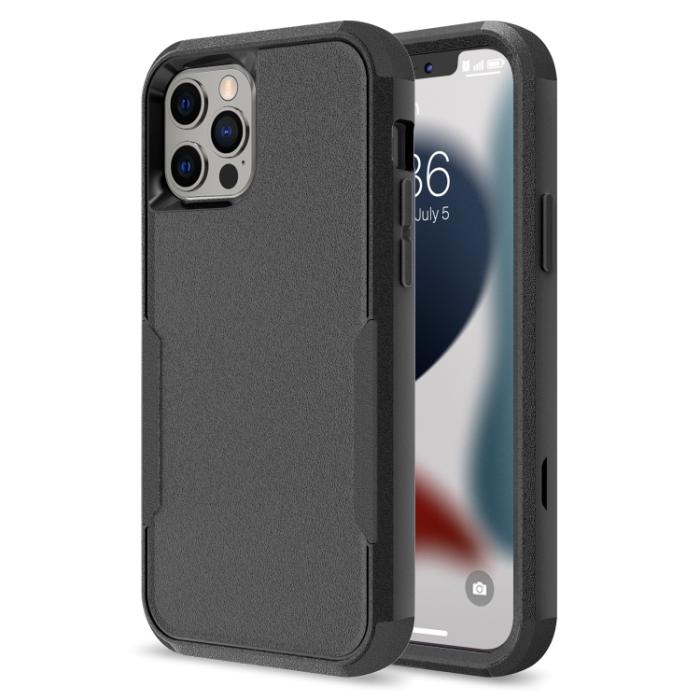 Bild 3,  iPhone 14 Pro Max Skal Shockproof Hybrid Svart - Teknikhallen.se