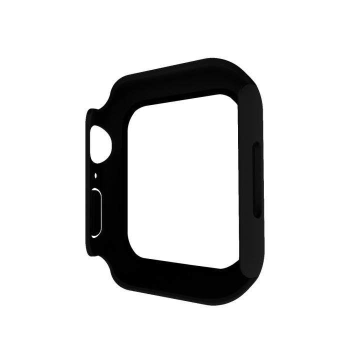 Bild 5,  Apple Watch 7/8 45mm Skal Med Härdat Glas Svart - Teknikhallen.se