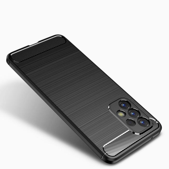 Bild 2, Tech-Protect Tech-Protect Samsung Galaxy A53 5G Skal Borstad Stål Textur Svart - Teknikhallen.se