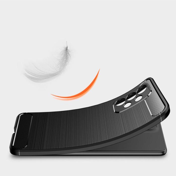 Bild 3, Tech-Protect Tech-Protect Samsung Galaxy A53 5G Skal Borstad Stål Textur Svart - Teknikhallen.se