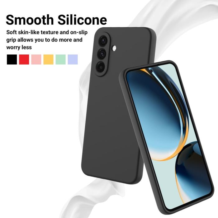 Bild 3,  Samsung Galaxy A26 5G Skal Liquid Silikon Svart - Teknikhallen.se