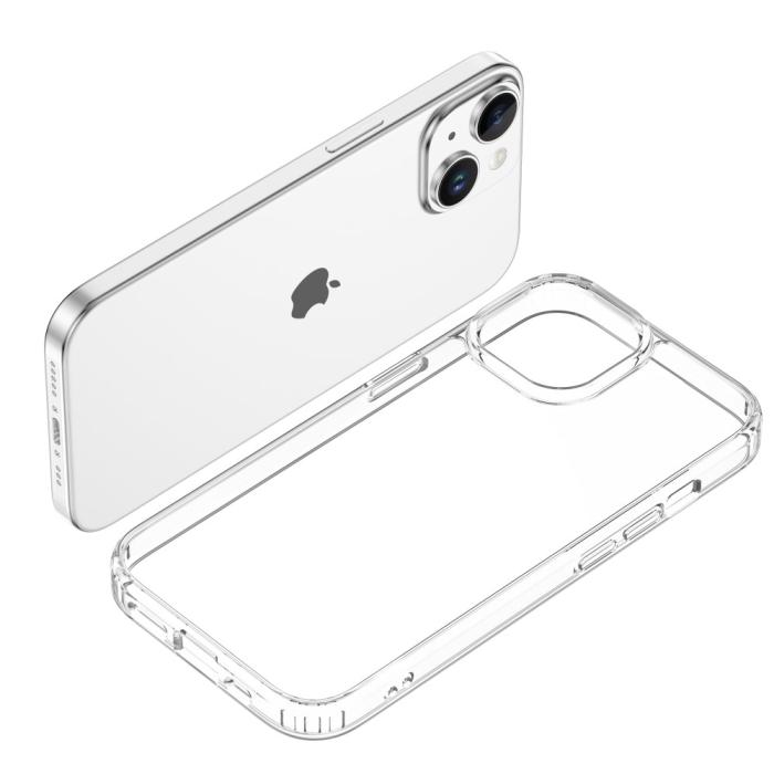 Bild 2, LEEU DESIGN LEEU DESIGN iPhone 15 Skal Akryl/TPU Transparent - Teknikhallen.se