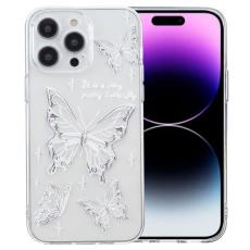  iPhone 16 Pro Skal TPU Fj&auml;rilar - Teknikhallen.se