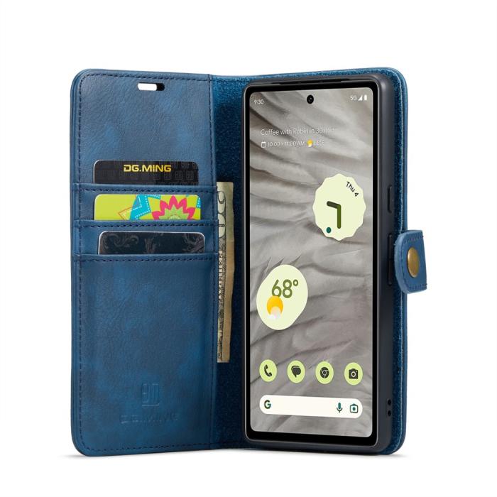 Bild 2, DG.MING DG.MING Google Pixel 8A 2in1 Magnet Fodral Blå - Teknikhallen.se