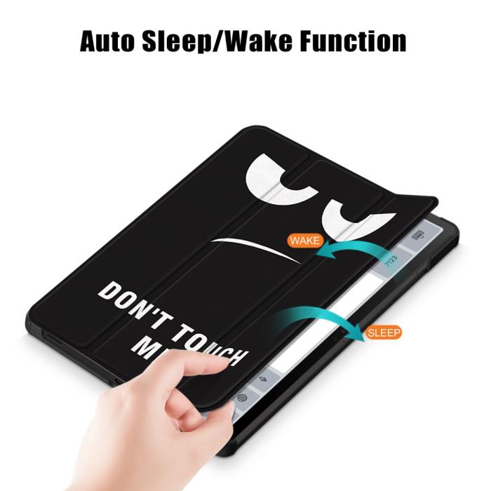 Bild 6,  Samsung Galaxy Tab S9 Plus Fodral Läder Dont Touch - Teknikhallen.se