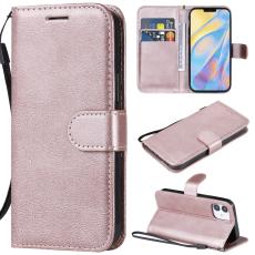  iPhone 12 Mini - Pl&aring;nboksfodral - Ros&eacute;guld - Teknikhallen.se