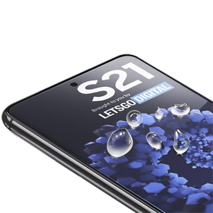 Bild 3, AMORUS Samsung Galaxy S21 - AMORUS Heltäckande Skärmskydd I Härdat Glas - Teknikhallen.se