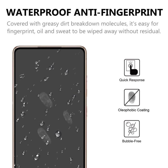 Bild 4,  Samsung Galaxy S21 - Premium Heltäckande Skärmskydd I Härdat Glas - Teknikhallen.se