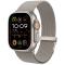  Apple Watch 42/44/45/46/49 mm Armband Milanese Titanium - Teknikhallen.se