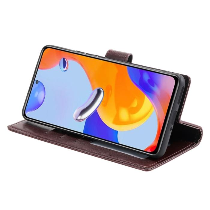 Bild 5,  Xiaomi Redmi Note 11 Pro 5G Fodral Mandala Läder Brun - Teknikhallen.se