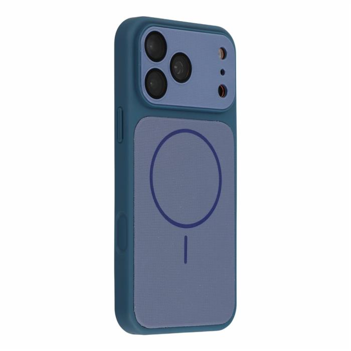 Bild 2,  iPhone 18 Pro / 17 Pro Skal MagSafe Med Linsskydd Blå - Teknikhallen.se