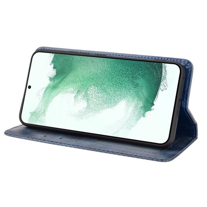 Bild 5,  Samsung Galaxy S22 Plus Fodral Flip Vintage Blå - Teknikhallen.se