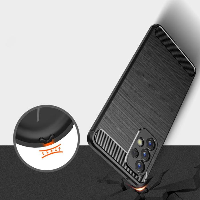 Bild 5, Tech-Protect Tech-Protect Samsung Galaxy A53 5G Skal Borstad Stål Textur Svart - Teknikhallen.se