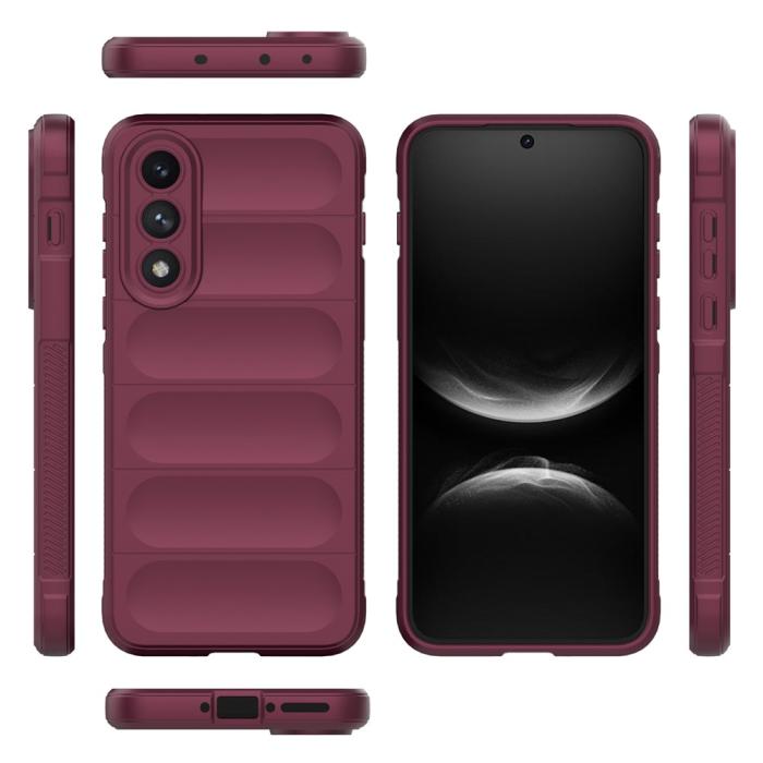 Bild 5,  OnePlus Nord 5 5G Skal Magic Shield Vinröd - Teknikhallen.se