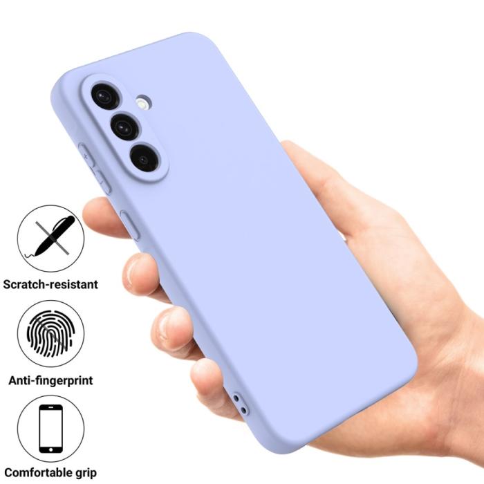 Bild 2,  Samsung Galaxy A26 5G Skal Liquid Silikon Lila - Teknikhallen.se