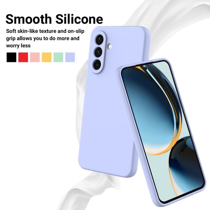 Bild 3,  Samsung Galaxy A26 5G Skal Liquid Silikon Lila - Teknikhallen.se