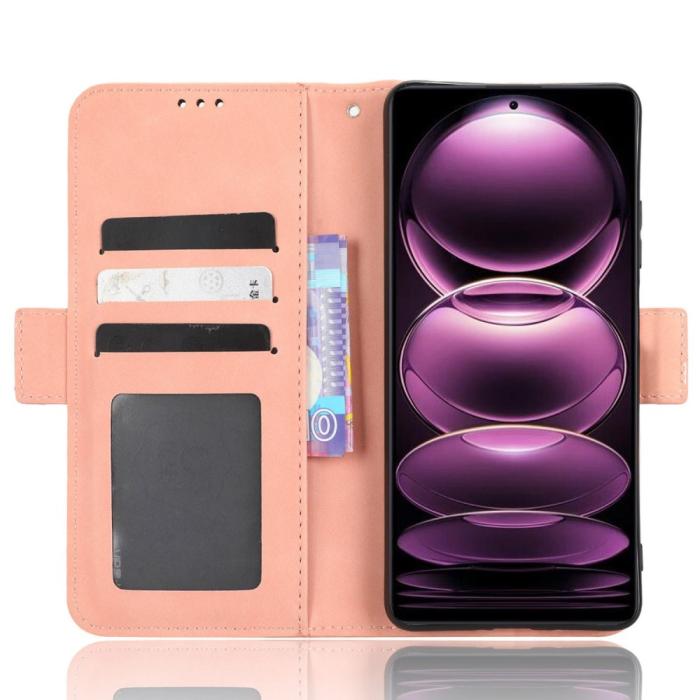 Bild 2,  Xiaomi Redmi Note 12 Pro 5G Fodral Med Avtagbart Kortfodral - Teknikhallen.se