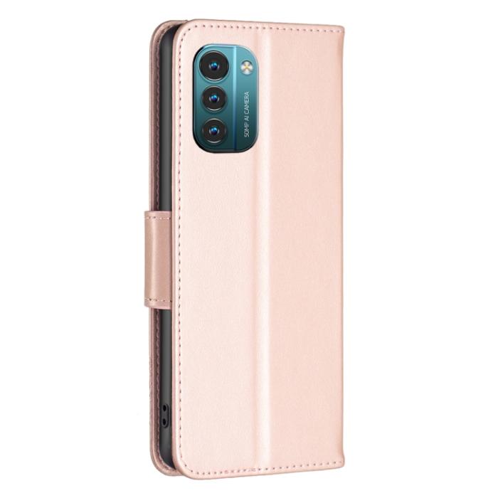 Bild 3,  Nokia G11 / G21 Fodral Tryck Butterfly Roséguld - Teknikhallen.se
