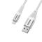 OtterBox OtterBox Premium 2m MFi Lightning - USB-A Kabel Nylonflätad Vit - Teknikhallen.se