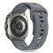 Tech-Protect Tech-Protect Galaxy Watch Ultra 47 mm Armband Silicone Line Crayon Grey - Teknikhallen.se