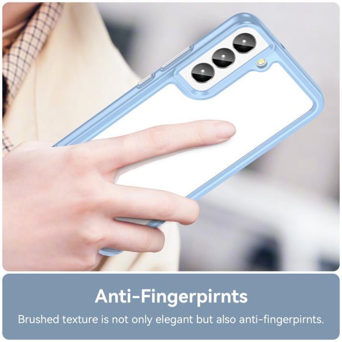 Bild 5,  Samsung Galaxy S23 Skal Akryl/TPU Blå - Teknikhallen.se