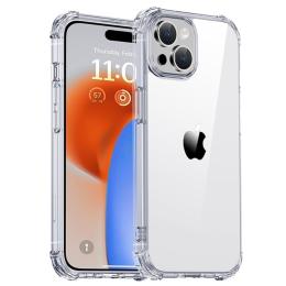 IPAKY IPAKY iPhone 15 Plus Skal Shockproof Hybrid Transparent - Teknikhallen.se