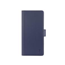 Gear GEAR Samsung Galaxy A03s Fodral L&auml;der Bl&aring; - Teknikhallen.se