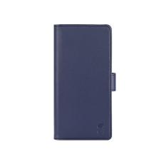 Gear GEAR Samsung Galaxy A02s Fodral L&auml;der Bl&aring; - Teknikhallen.se