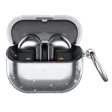  Samsung Galaxy Buds 3/3 Pro Skal TPU Glitter - Teknikhallen.se