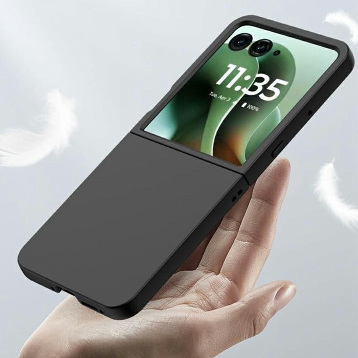 Bild 3,  Motorola Razr 60 Ultra Skal Skin Touch Svart - Teknikhallen.se