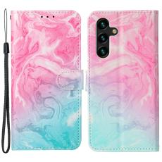  Samsung Galaxy A04s / A13 5G Fodral Marmor Rosa/bl&aring; - Teknikhallen.se