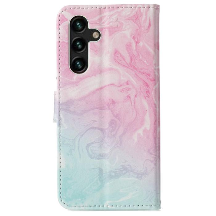 Bild 3,  Samsung Galaxy A04s / A13 5G Fodral Marmor Rosa/blå - Teknikhallen.se