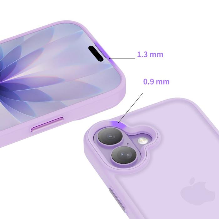 Bild 4, Tech-Protect Tech-Protect iPhone 17 Skal MagMat Matte Lavender - Teknikhallen.se