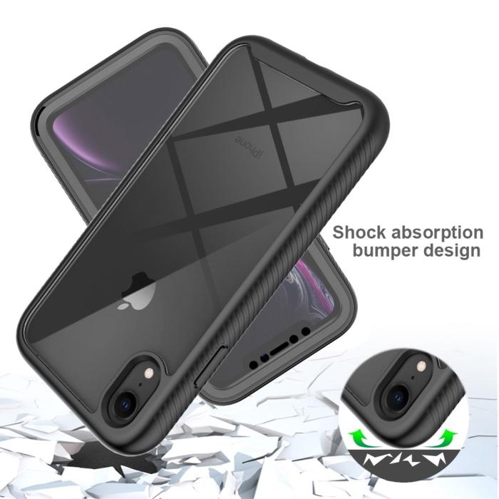 Bild 4,  iPhone XR Skal 360 Hybrid Defense Svart - Teknikhallen.se