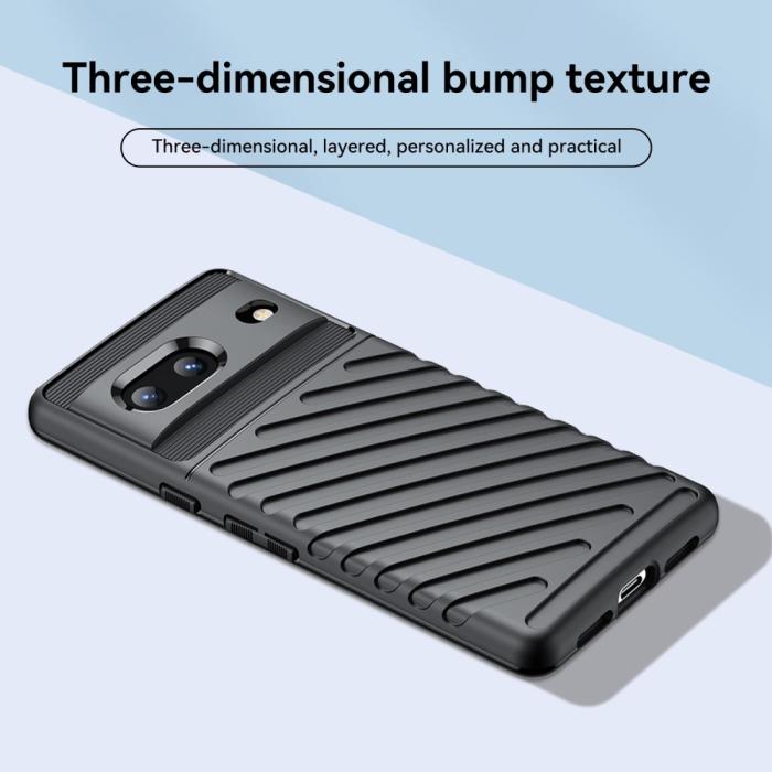 Bild 2,  Google Pixel 7 Skal Twill Textur Svart - Teknikhallen.se