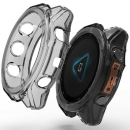  Garmin Fenix 8 51 mm Skal TPU Tonad Svart - Teknikhallen.se