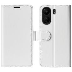  Xiaomi Redmi 13C 4G Fodral Crazy Horse L&auml;der Vit - Teknikhallen.se