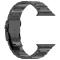  Apple Watch 42/44/45/49 mm Armband Metall Svart - Teknikhallen.se