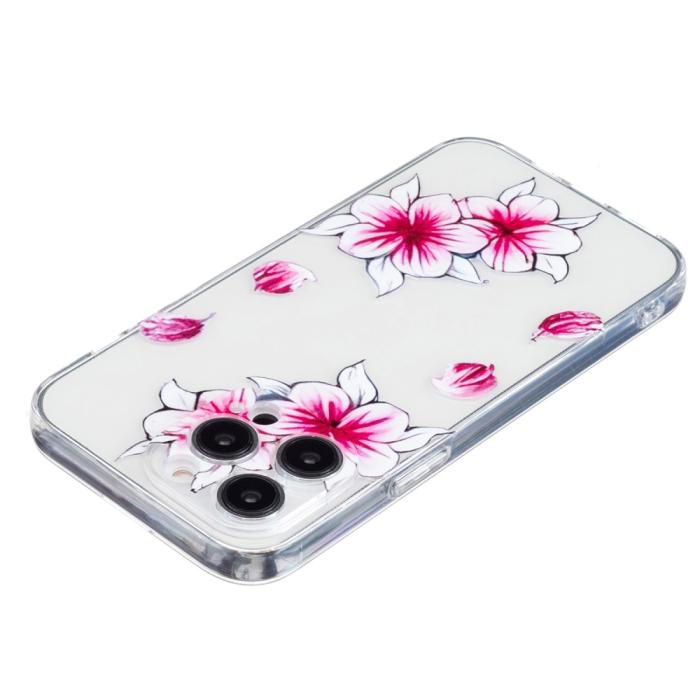Bild 4,  iPhone 16 Pro Skal TPU Blommor - Teknikhallen.se