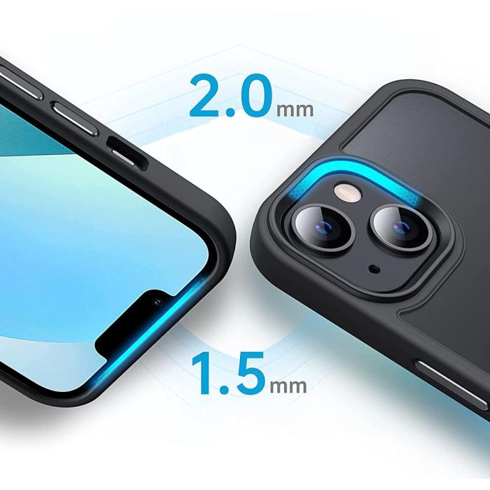 Bild 4, Tech-Protect Tech-Protect iPhone 12 / 12 Pro Skal MagSafe Magmat Matt Svart - Teknikhallen.se