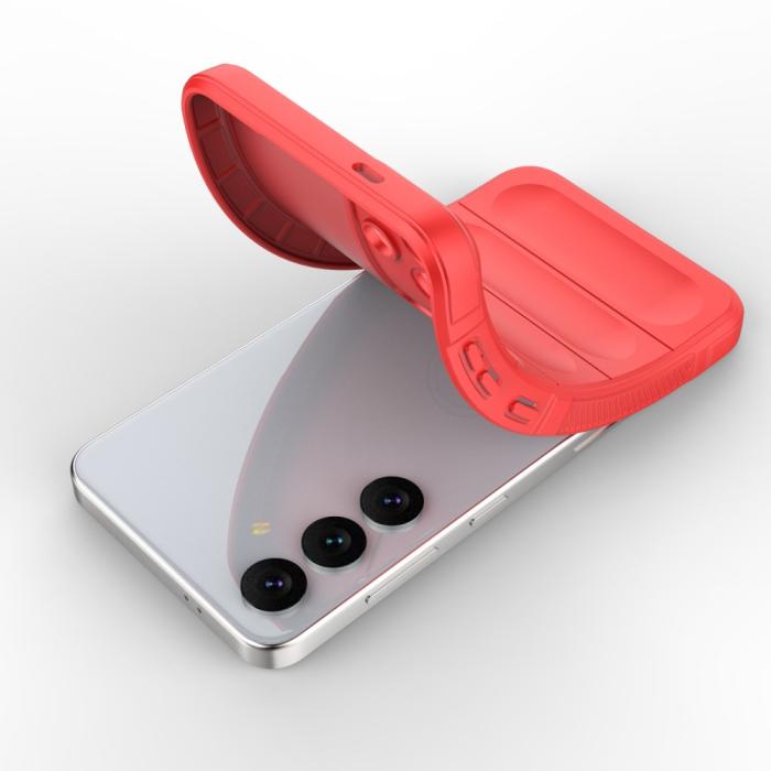 Bild 4,  Samsung Galaxy S24 Plus Skal Magic Shield TPU Röd - Teknikhallen.se