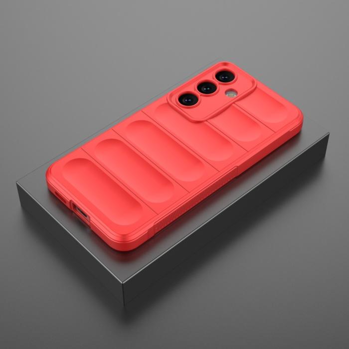 Bild 5,  Samsung Galaxy S24 Plus Skal Magic Shield TPU Röd - Teknikhallen.se