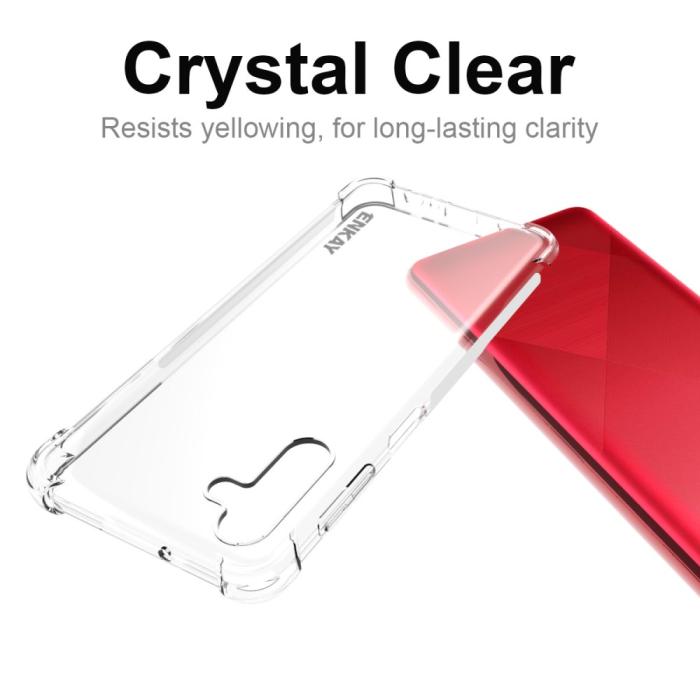 Bild 5, ENKAY ENKAY Samsung Galaxy A04s / A13 5G Skal Shockproof TPU Transparent - Teknikhallen.se