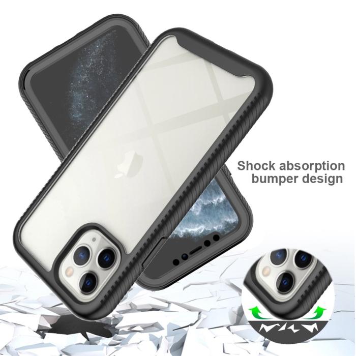 Bild 3,  iPhone 11 Pro Skal 360 Hybrid Defense Svart - Teknikhallen.se