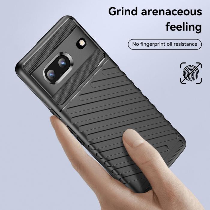 Bild 3,  Google Pixel 7 Skal Twill Textur Svart - Teknikhallen.se