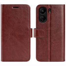  Xiaomi Redmi 13C 4G Fodral Crazy Horse L&auml;der Brun - Teknikhallen.se